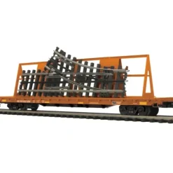 MTH 20-95139 O Norfolk Southern 60' Flat Car with ScaleTrax O-31 Switch - Your Source for Gaming Essentials* Trains