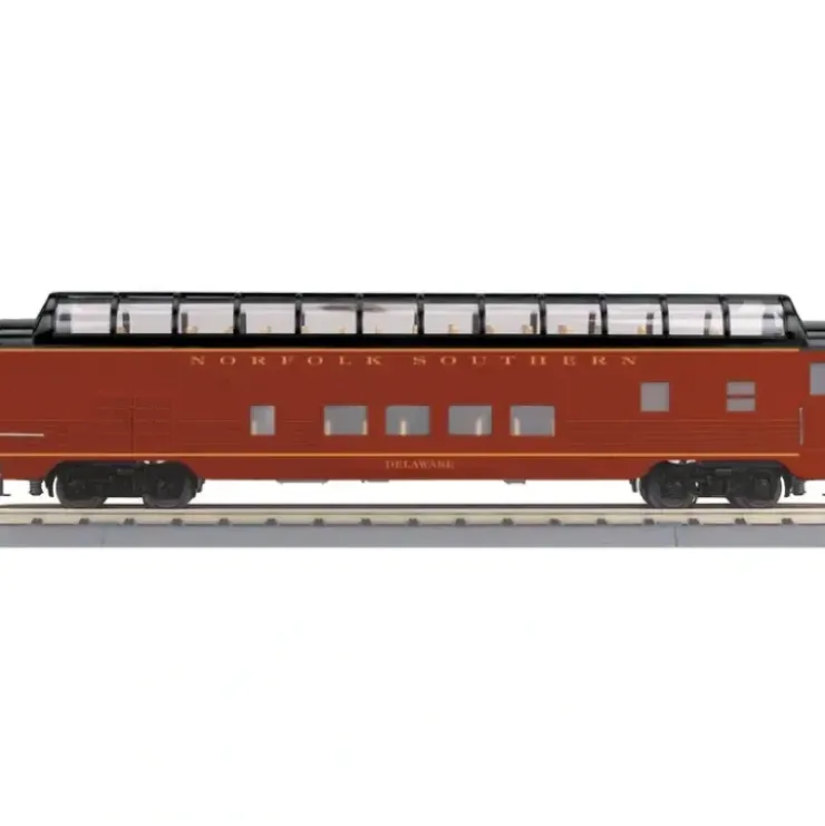 MTH 30-67780 O Norfolk Southern 60' Streamlined ABS Full-Length Vista Dome Car - Your Source for Gaming Essentials* Trains