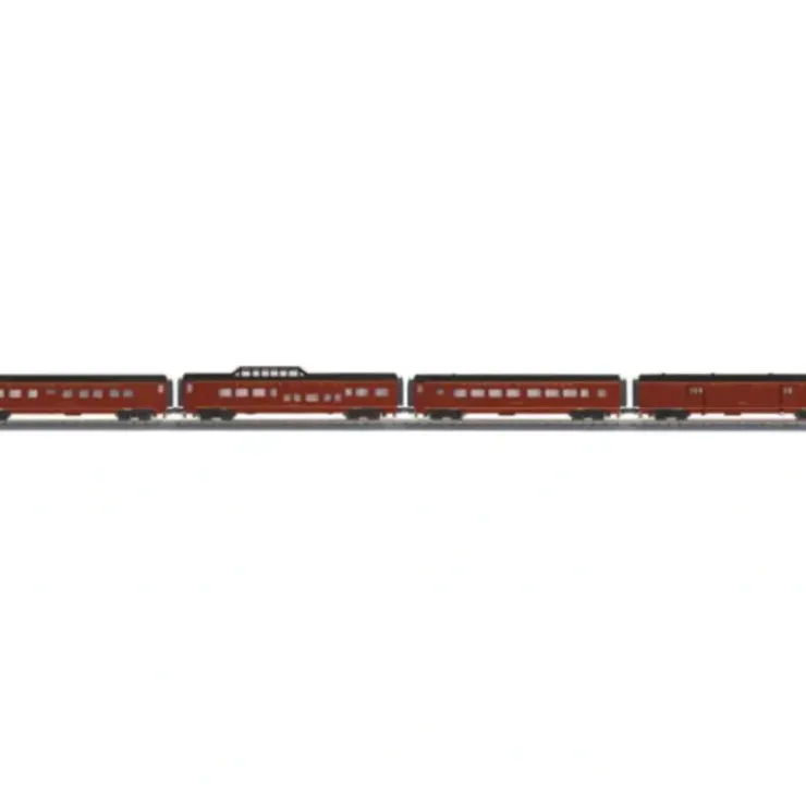 MTH 30-67777 O Norfolk Southern 60' Streamlined Passenger Car Set (Set of 4) - Your Source for Gaming Essentials