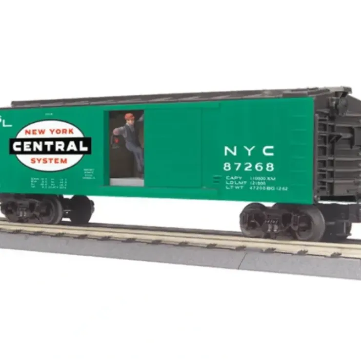 MTH 30-79378 O NYC Operating Boxcar w/Signal Man - Your Source for Gaming Essentials* Trains