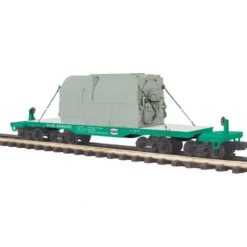 MTH 20-98889 O NYC 47' TTX Heavy Duty Flat Car w/Transformer - Your Source for Gaming Essentials* Trains