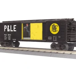 MTH 30-79427 O P&LE Operating Boxcar w/Signal Man - Your Source for Gaming Essentials* Trains