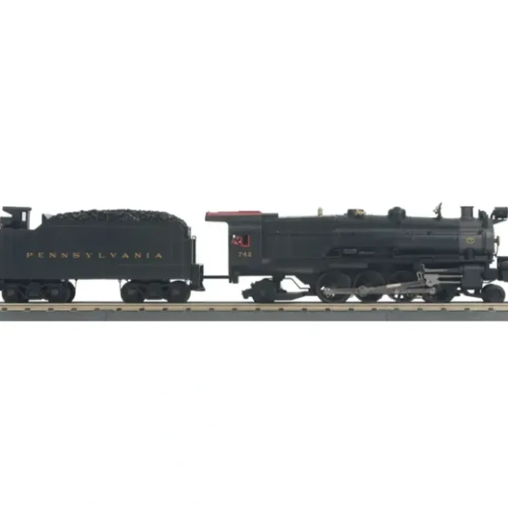 MTH 30-1642-1 O PRR 2-8-2 L-1 Mikado Steam Locomotive w/PS 3.0 #742 - Your Source for Gaming Essentials* Trains