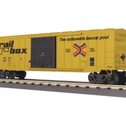 MTH 30-74810 O Rail Box 50' Modern Boxcar - Your Source for Gaming Essentials* Trains