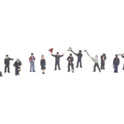 MTH 30-11055 O Railroad Employees Figure Set #3 (Set of 12) - Your Source for Gaming Essentials* Trains