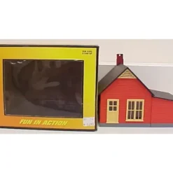 MTH 30-90011 O Red Oxide & Cream Work House #2 - Your Source for Gaming Essentials* Trains