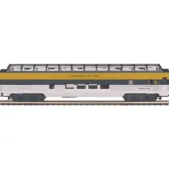 MTH 20-67226 O 70' Ribbed Full Vista Dome, C&O - Your Source for Gaming Essentials* Trains