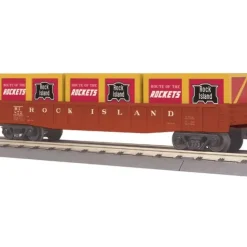 MTH 30-72155 O Rock Island Gondola with Crate Load #872 - Your Source for Gaming Essentials* Trains