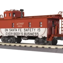 MTH 30-77279 O Santa Fe RailKing Offset-Cupola Steel Caboose Car #2164 - Your Source for Gaming Essentials* Trains