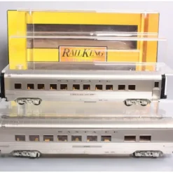 MTH 30-68213 O Santa Fe 60' Streamlined Passenger Cars (Set of 2) LN/Box - Your Source for Gaming Essentials