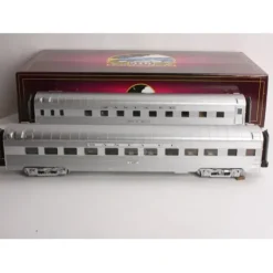 MTH 20-66196 O Santa Fe 70' Streamlined Sleeper/Diner Set (Set of 2) - Your Source for Gaming Essentials