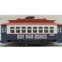 MTH 30-2582 O Scale Buy War Bonds Bump-N-Go Trolley - Your Source for Gaming Essentials* Trains