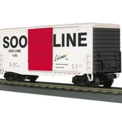 MTH 30-74688 O Scale Soo Line 40' High Cube Boxcar #11068 - Your Source for Gaming Essentials* Trains