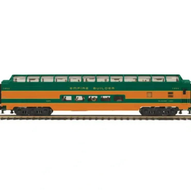 MTH 20-67229 O 70' Smooth Full Vista Dome, GN - Your Source for Gaming Essentials* Trains