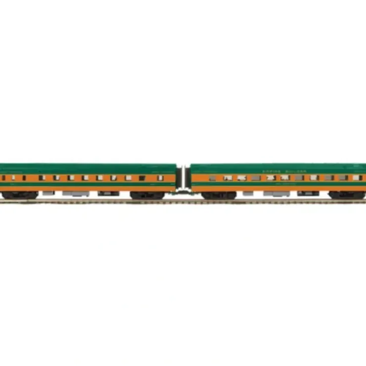 MTH 20-66229 O 70' Smooth Sleeper/Diner, GN - Your Source for Gaming Essentials* Trains