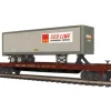 MTH 20-98939 O SOO Line Flat Car w/ 40' Trailer #54573 - Your Source for Gaming Essentials* Trains