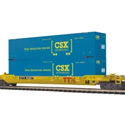 MTH 20-95116 O TTX Husky Stack Car - Your Source for Gaming Essentials* Trains