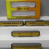 MTH 30-67821 O Union Pacific 60' Streamlined Passenger Car Set (Set of 4) - Your Source for Gaming Essentials* Trains