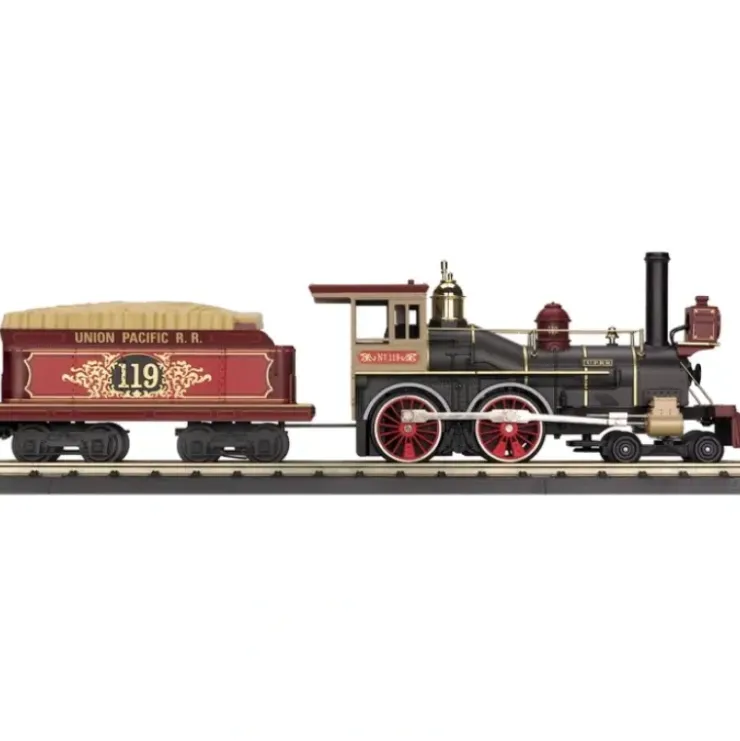 MTH 30-1672-1 O-27 UP 4-4-0 General Steam Locomotive w/PS3 #119 - Your Source for Gaming Essentials* Trains