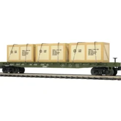 MTH 2098998 O US Army Flatcar w/Crates - Your Source for Gaming Essentials* Trains