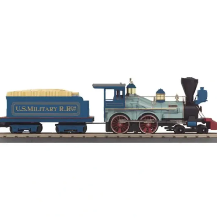 MTH 30-1575-1 O U.S. Military 4-4-0 General Steam Engine with Proto-Sound 3.0 - Your Source for Gaming Essentials* Trains