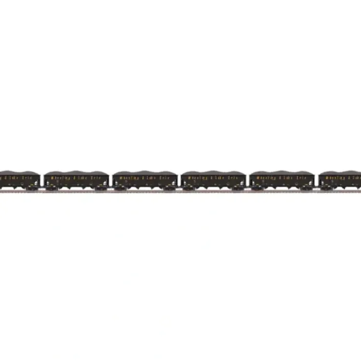 MTH 20-90893 O W&LE 4-Bay Hopper (Pack of 6) - Your Source for Gaming Essentials* Trains