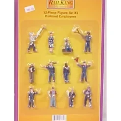 MTH 30-11044 O Workman Figure Set #3 (Set of 12) - Your Source for Gaming Essentials* Trains