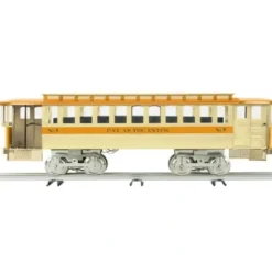 MTH 11-2025-1 Pay-As-You-Enter Trolley with Proto Sound 2.0 Orange & Cream - Your Source for Gaming Essentials* Trains