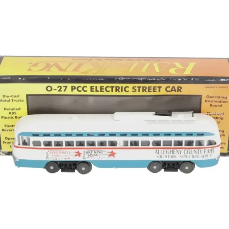 MTH 30-2584-1 Pittsburgh PCC Electric Street Car w/Proto-Sound 2.0 #1449 EX/Box - Your Source for Gaming Essentials* Trains