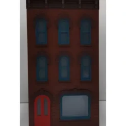 MTH 30-90372 Red Brick W/Brown Shutters 3-Story Town House # 1 - Your Source for Gaming Essentials* Trains