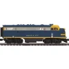 MTH 20-20558-1 Santa Fe F-7 A Unit Diesel Engine w/ P-S 3 #256 (Hi-Rail Wheels) - Your Source for Gaming Essentials* Trains