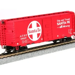 MTH 85-74108 Santa Fe HO Scale 40 PS-1 Boxcar #38526 - Your Source for Gaming Essentials* Trains