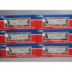 MTH 35-70003 S Burlington Northern Santa Fe PS-2 Hopper Car Set (Set of 6) - Your Source for Gaming Essentials* Trains
