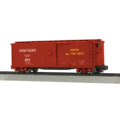 MTH 35-74014 S Gauge Union Pacific 40' Rebuilt Steel Box Car #181679 - Your Source for Gaming Essentials* Trains