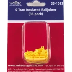 MTH 35-1013 S Insulated Railjoiner For STrax (Pack of 36) - Your Source for Gaming Essentials* Trains