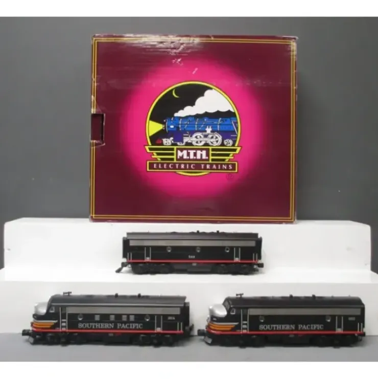 MTH 20-20390-1 Southern Pacific F-7 ABA Diesel Set #352/354/543 w/PS3 - Your Source for Gaming Essentials* Trains