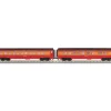 MTH 30-67760 SP O-27 60' Streamline Sleeper/Diner Set 2) (Pack of 2) - Your Source for Gaming Essentials* Trains