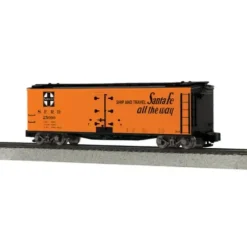 MTH 35-78013 S Scale Santa Fe 40' Woodsided Reefer Car - Your Source for Gaming Essentials* Trains