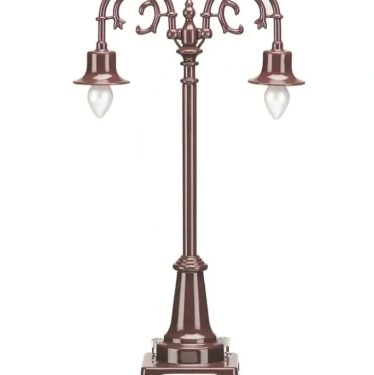 MTH 30-1066 Standard Gauge #54 Die-Cast Brown Street Lamp Set (Pack of 2) - Your Source for Gaming Essentials* Trains