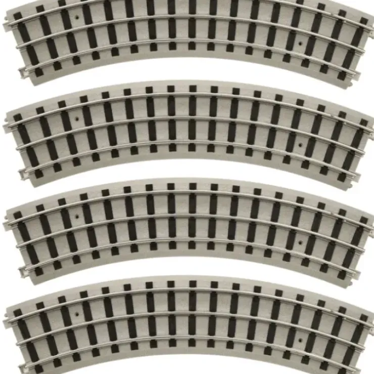 MTH 11-990424 Standard Gauge RealTrax 42" Curve Track (4) - Your Source for Gaming Essentials* Trains
