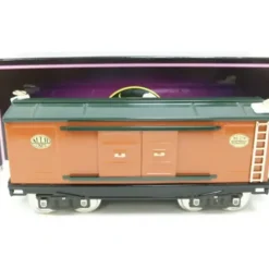 MTH 10-2035 Standard Gauge Terra Cotta/Green 200 Series Boxcar - Your Source for Gaming Essentials* Trains