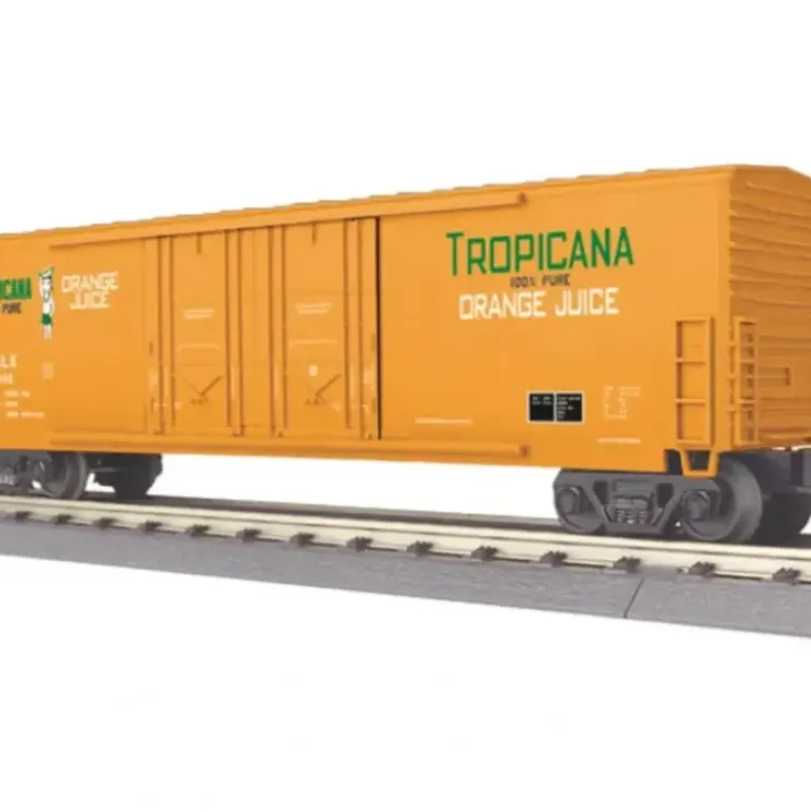 MTH 30-74624 Tropicana 50' Double Plug Door Boxcar - Your Source for Gaming Essentials* Trains