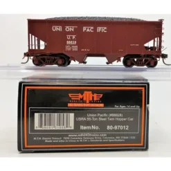 MTH 80-97012 Union Pacific HO Scale USRA 55-Ton Steel Twin Hopper Car #88828 - Your Source for Gaming Essentials* Trains