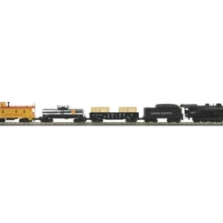 MTH 30-4228-0 Union Pacific RailKing 2-8-0 O Gauge Steam Freight Train Set w/LS - Your Source for Gaming Essentials* Trains