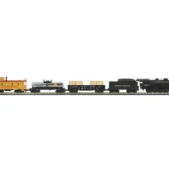 MTH 30-4228-1 Union Pacific RailKing 2-8-0 O Gauge Steam Train Set w/PS 3.0 - Your Source for Gaming Essentials
