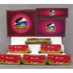 MTH 20-20394-1 UP AC4400 Diesel Twin-Stack Freight Set w/PS 3.0 (Set of 6) - Your Source for Gaming Essentials