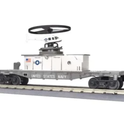 MTH 30-79339 US Navy Flat Car with Operating Helicopter - Your Source for Gaming Essentials* Trains
