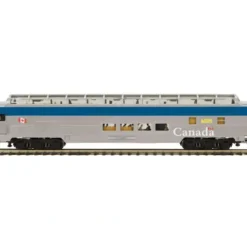 MTH 20-67208 VIA 70' Ribbed Full Vista Dome Passenger Car - Your Source for Gaming Essentials* Trains