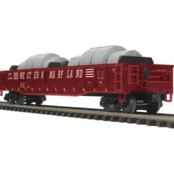 MTH 20-98957 Western Maryland Gondola Car w/Coil Steel Load - Your Source for Gaming Essentials* Trains
