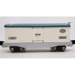 MTH 11-70049 White Blue #2814R O Gauge Reefer Car - Your Source for Gaming Essentials* Trains